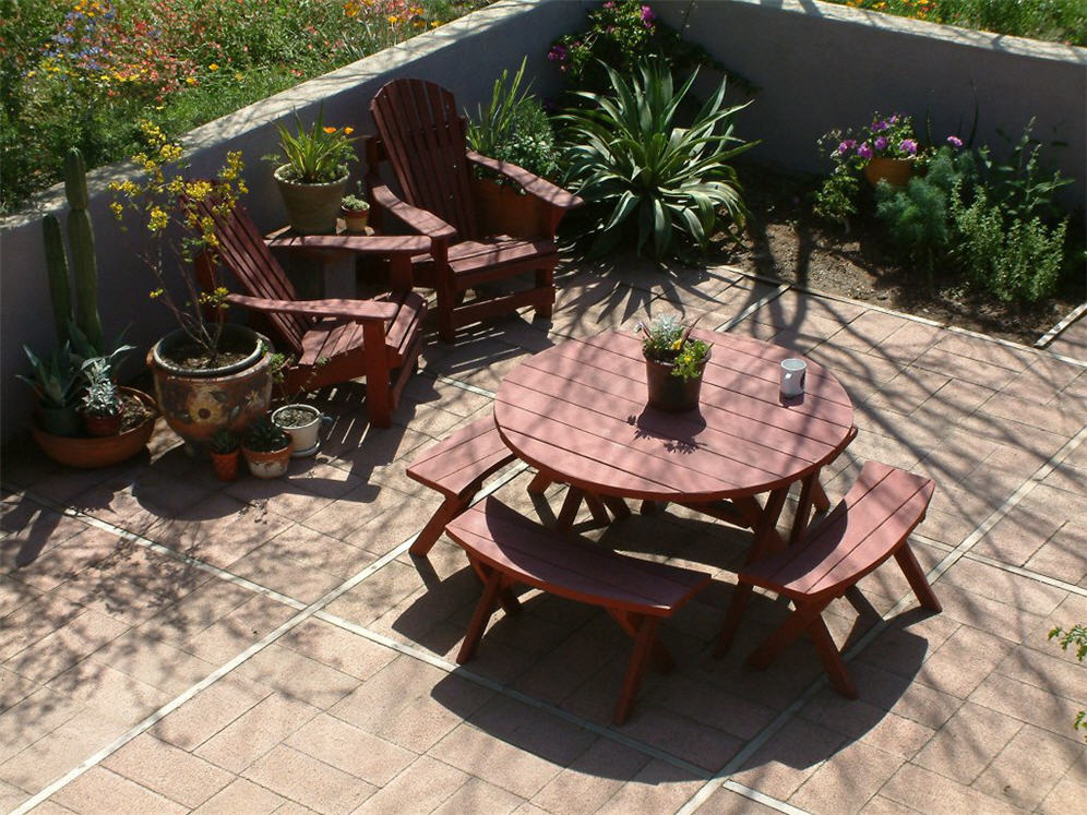 Redwood Patio Furniture