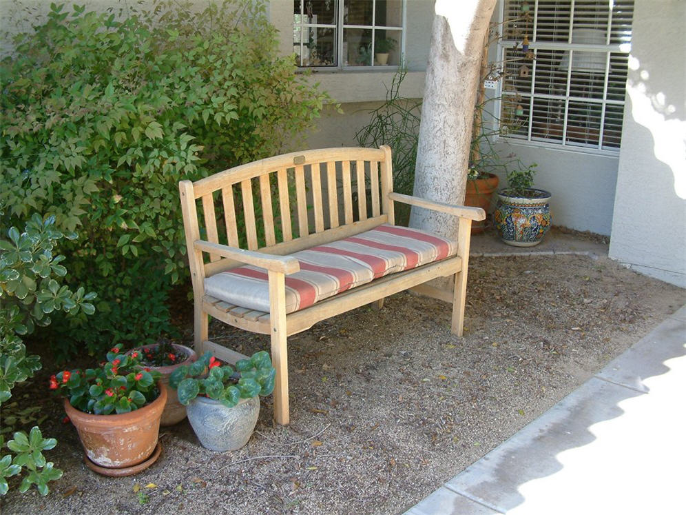 Stripes on the Bench