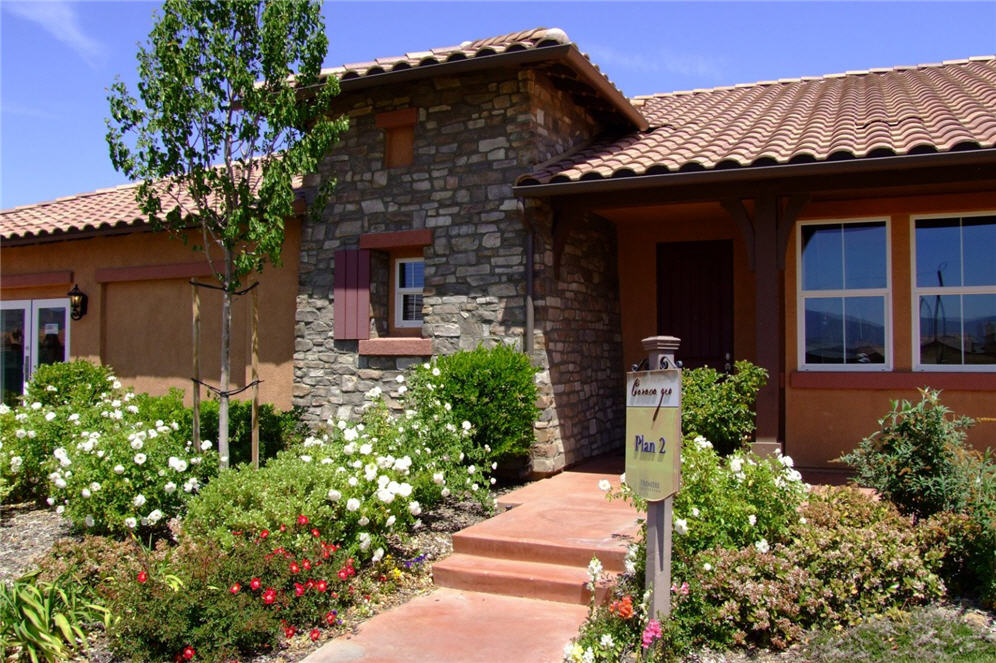 Colorful Front Entry