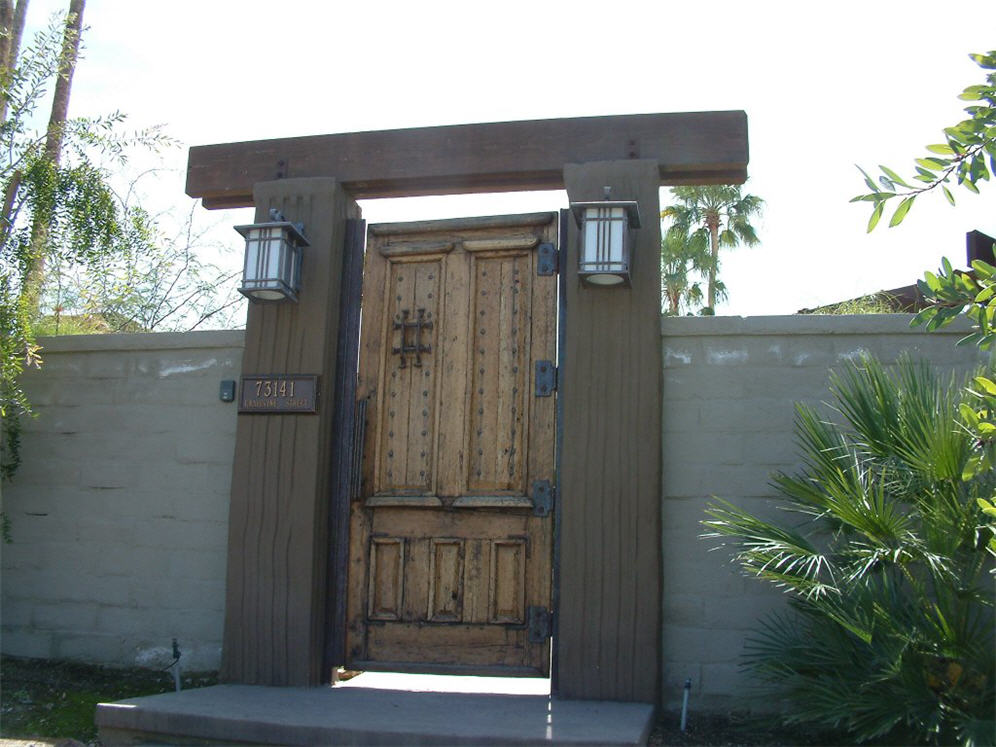 Torii Shaped Entryway