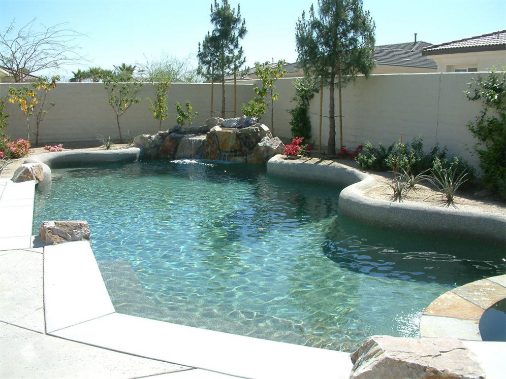 Waterfall and Pool