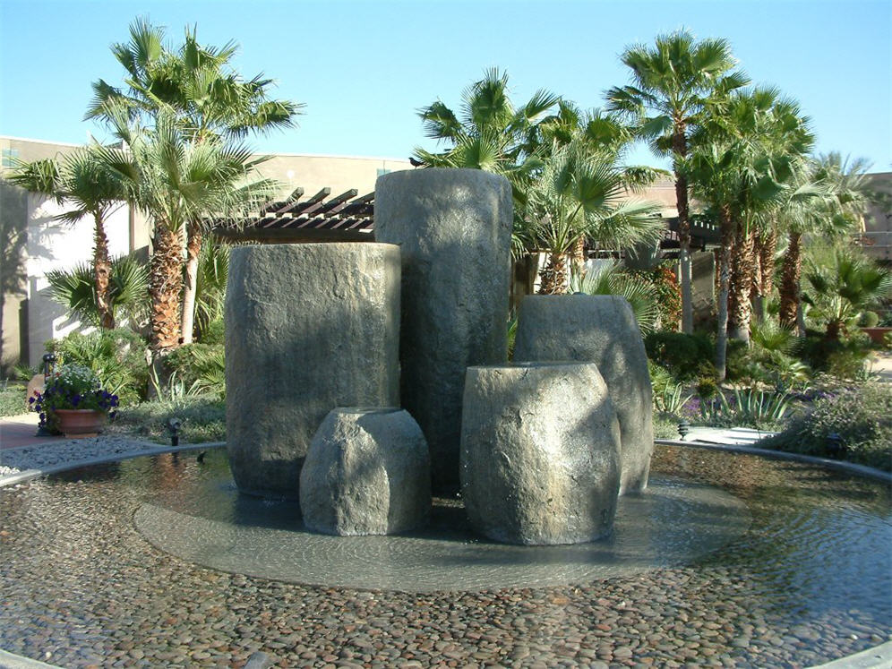 Monoliths in the Pond