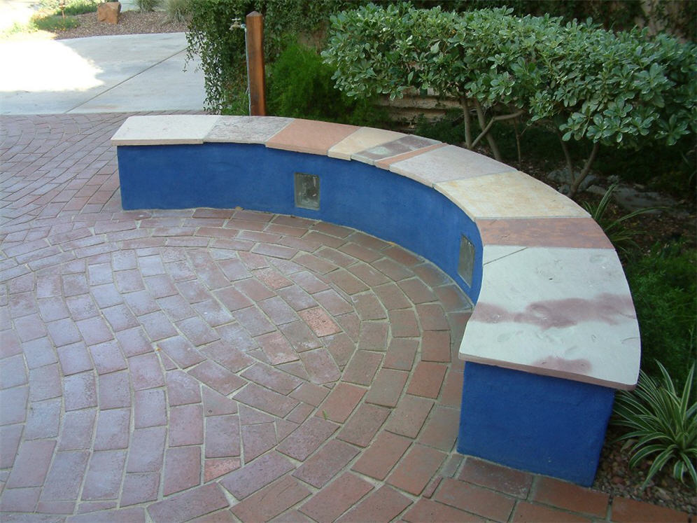 Curved Bench