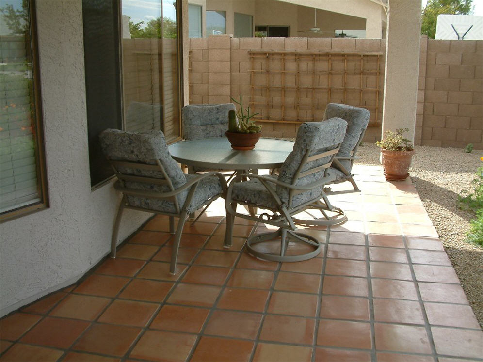 Paver Tile Patio